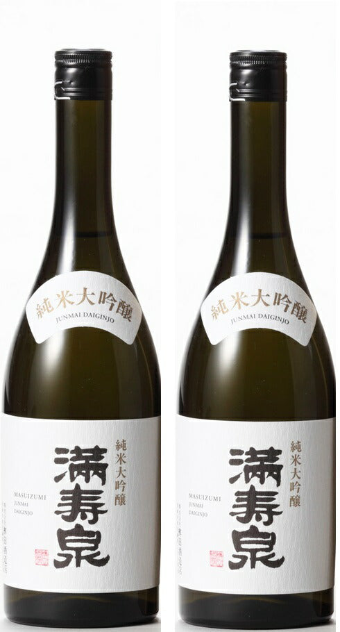 【送料無料】【富山の地酒】枡田酒造店 満寿泉 純米大吟醸 720ml 2本【北海道・沖縄県・東北・四国・九州地方は必ず送料がかかります】