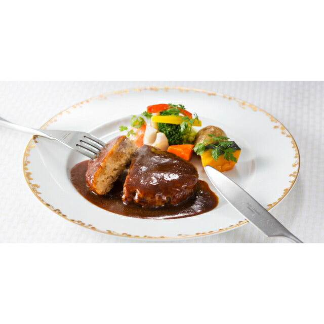 函館 五島軒 デミグラスハンバーグセット