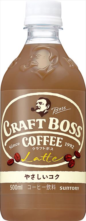 サントリー クラフトボス ラテＰＥＴ 500ml24本入り