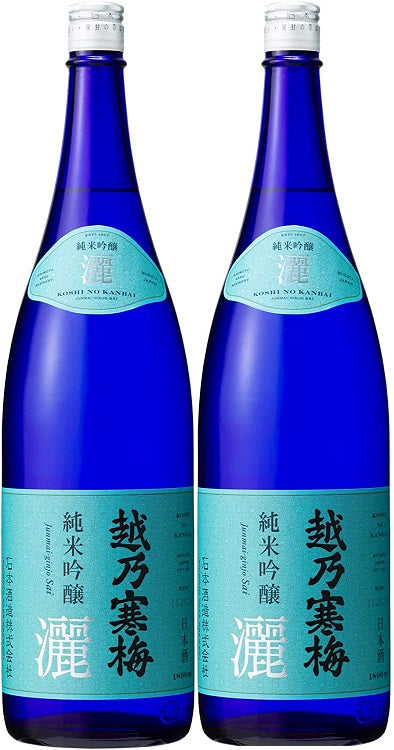 【送料無料】日本酒石本酒造 越乃寒梅 灑 (さい) 純米吟醸 1800ml 1.8L×2本【北海道・沖縄県・東北・四国・九州地方は必ず送料がかかります】【熨斗・ご贈答品の対応可】