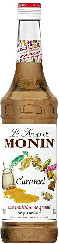 【ケース販売】【送料無料】MONIN モナン キャラメル・シロップ 700ml×6本ノンアルコール シロップ