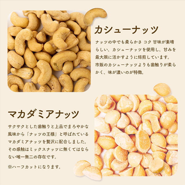 【3人シェア買いでお得】700g 無塩 ラッキーミックスナッツ（4種のミックスナッツ） 大容量 無添加  アーモンド くるみ マカダミアナッツ カシューナッツ 送料無料