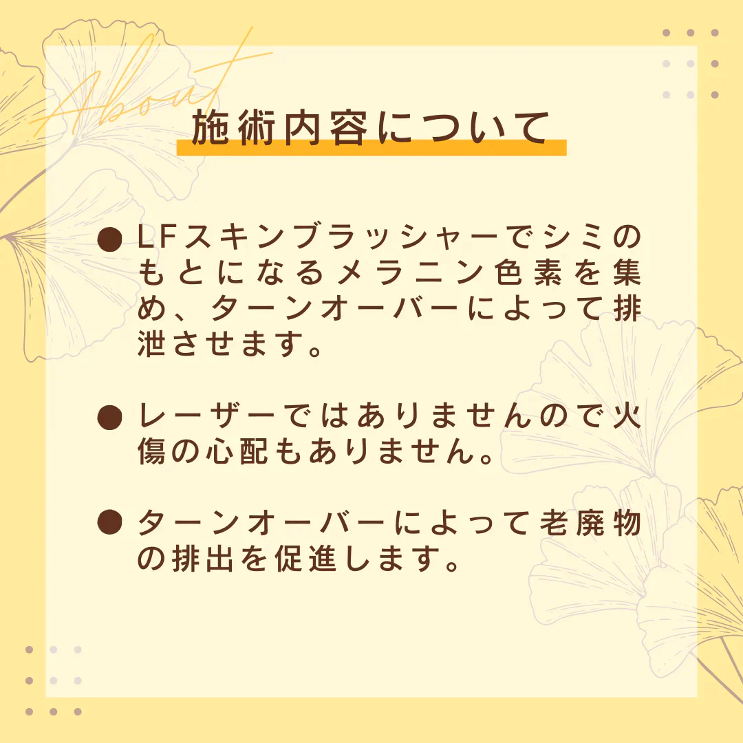 シミデトックス60ショット【美容サロンチケット】 エステ/美容/東京/目黒/A.mstic