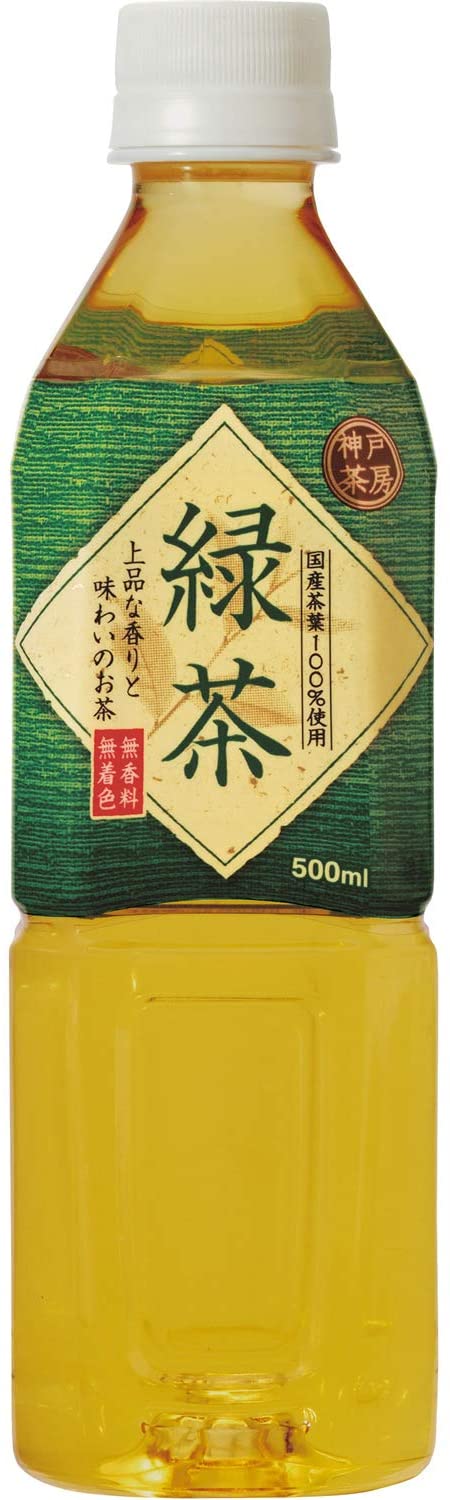 神戸茶房 緑茶 500ml×24本