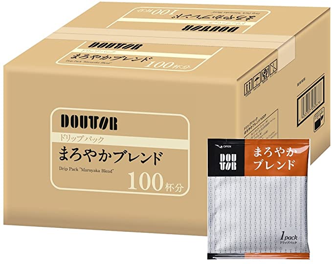 ドトールコーヒー ドリップパック まろやかブレンド100P×2箱