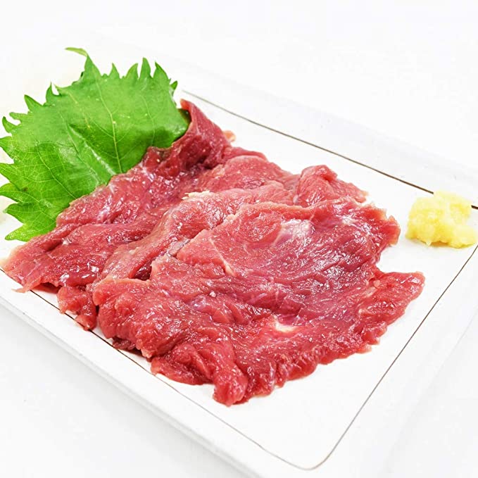 馬刺し 1本 (約180g~220g・約5人前) 刺身で食せる 新鮮馬刺し （小分け） 使いたい分だけ解凍