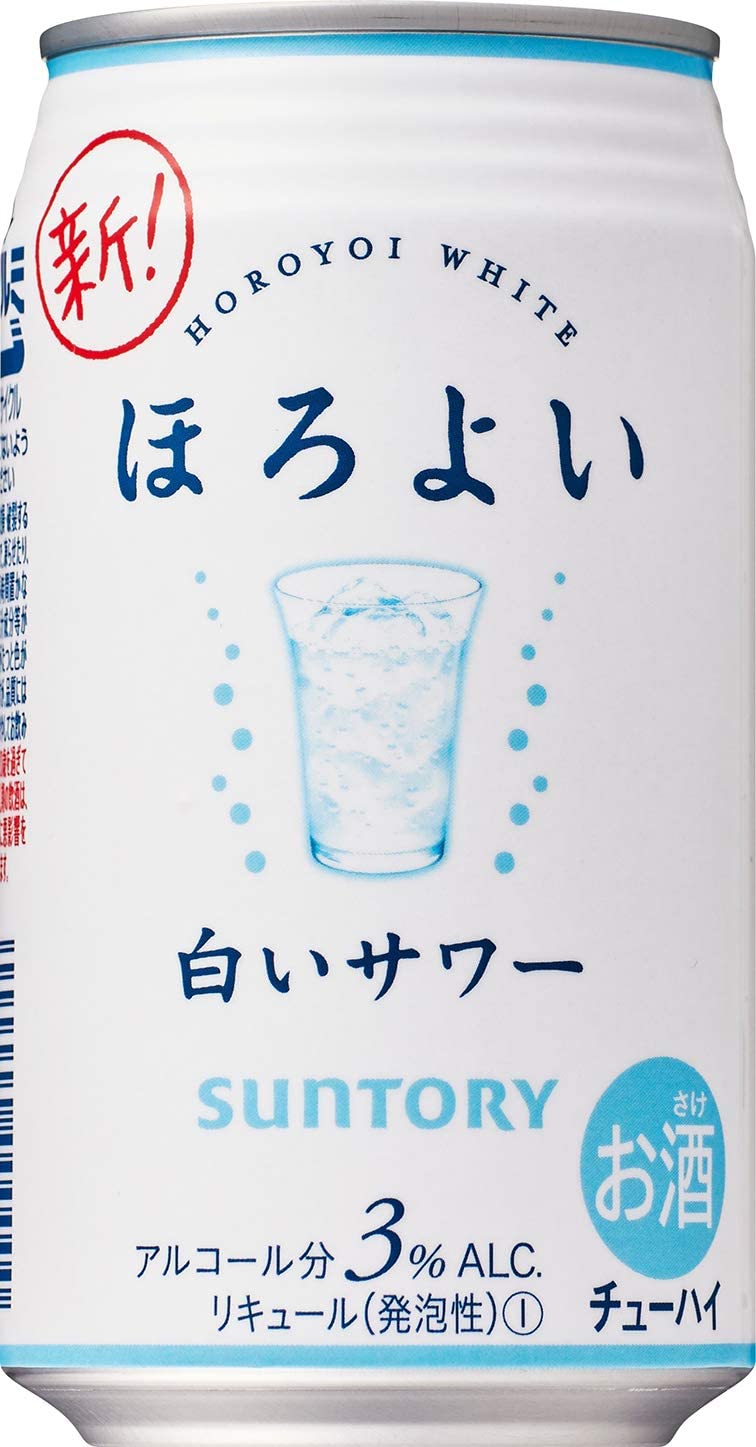 ほろよい サントリー チューハイ白いサワー  24本 350ml