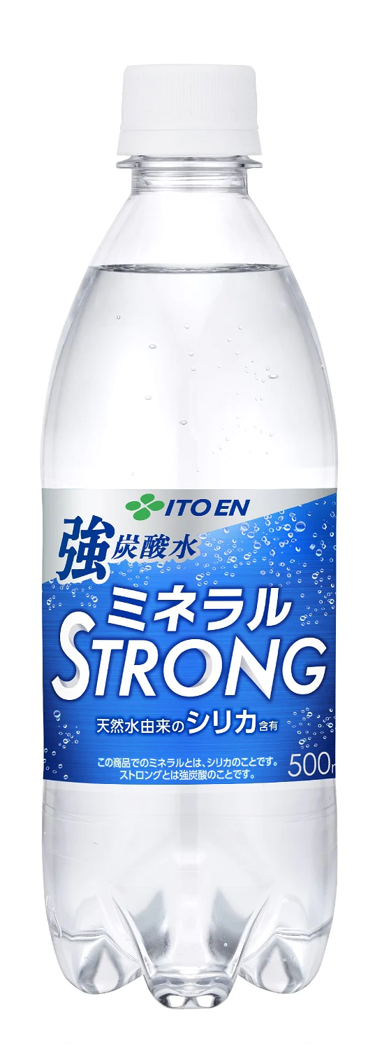 【送料無料】伊藤園 強炭酸水 ミネラルSTRONG 500ml×2ケース/48本