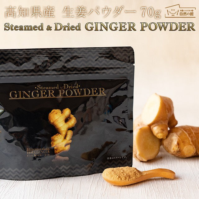 【限定クーポンで20%OFF】生姜パウダー 70g 高知県産生姜100%使用 送料無料