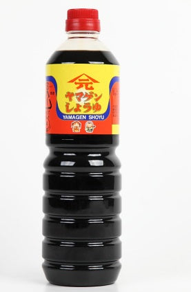 【送料無料】【ケース販売】山元醸造 ヤマゲン濃口醤油 1000ml 1L×6本