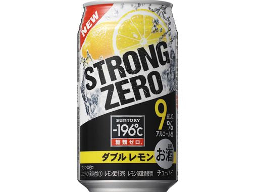 サントリー －196℃ストロングゼロダブルレモン 350ｍｌ24本入り