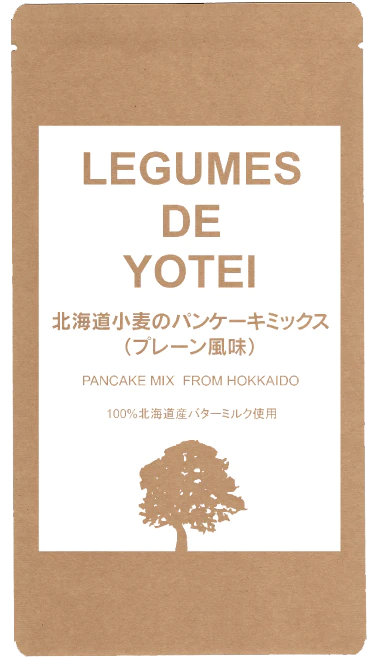 送料無料　北海道小麦のパンケーキミックス180g×3袋