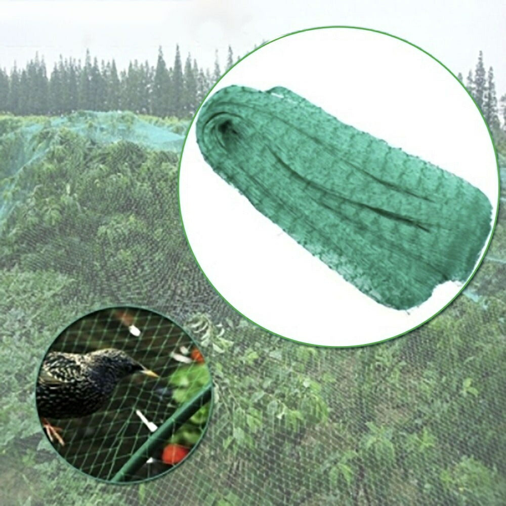 ネット 鳥よけネット グリーン 4m×10m 畑 バードネット 長さカット 可能 防鳥ネット カラス対策 からすよけ ゴミネット 家庭菜園ネット 農業用品 資材 防鳥ネット ベランダ 鳥よけ 網 田畑 鳥害対策 ハト ツバメ 水稲 果樹園 菜園