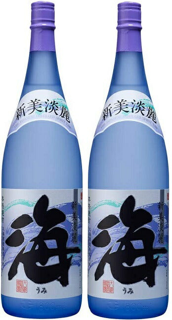 【送料無料】焼酎 大海酒造 芋焼酎 海 25度 1800ml 1.8L×2本【北海道・沖縄県・東北・四国・九州地方は必ず送料がかかります】【熨斗・ご贈答品の対応可】