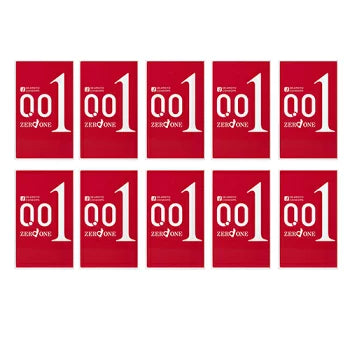 【10箱セット】[OKAMOTO/オカモト] 0.01ZERO ONE 3個入り コンドーム/極薄 ゼロワン