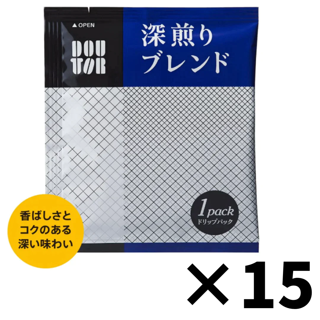 ドトールコーヒー ドリップパック 深煎りブレンド 15個
