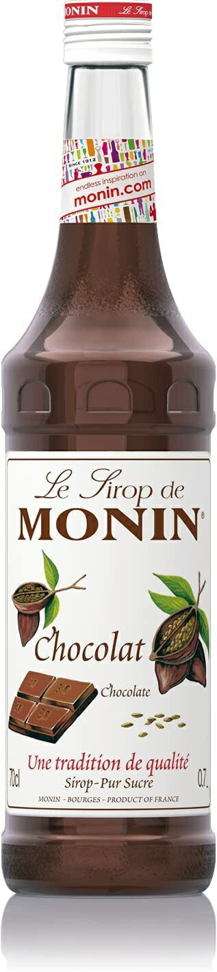 【送料無料】MONIN モナン チョコレート シロップ 700ml 1本【ご注文は12本まで同梱可能】ノンアルコール シロップ