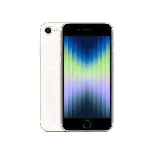 訳あり★新品未開封 SIMフリー iPhone SE3 64GB 5G スターライトMMYD3J/A A2782 白ロム 判定△