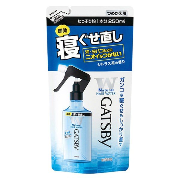 【おまけ付き！】GATSBY（ギャツビー）寝ぐせ直しウォーター 寝癖 詰め替え 250ml