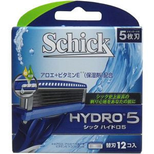 【送料無料】シック ハイドロ5 替刃12個入