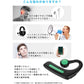 骨伝導 イヤホン Bluetooth 片耳掛け　ワイヤレス マイク付き ヘッドホン(w213)ブルー