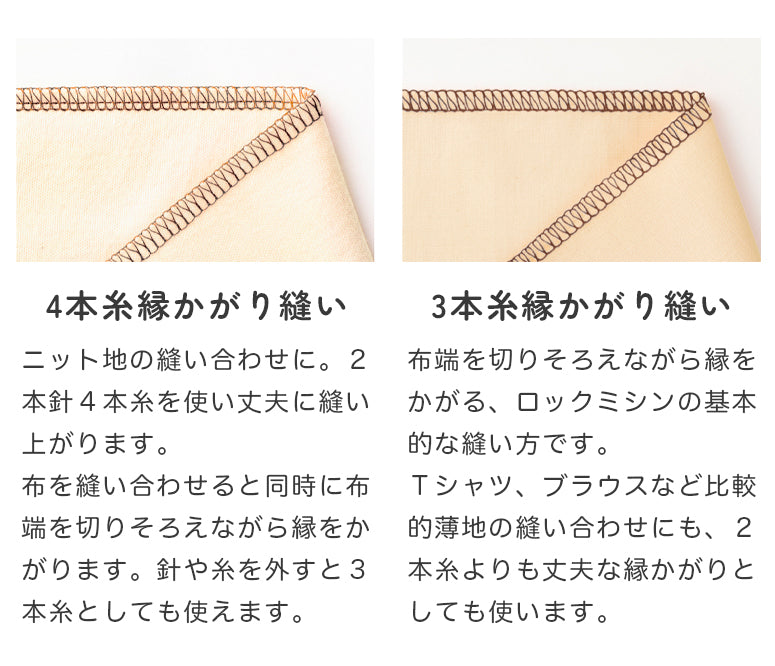 JUKI ジューキ 4本糸ロックミシン MO-114DN