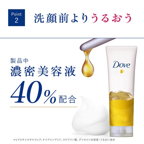 【たっぷり2個！】ダヴ（Dove） ビューティモイスチャー 洗顔フォーム 130g
