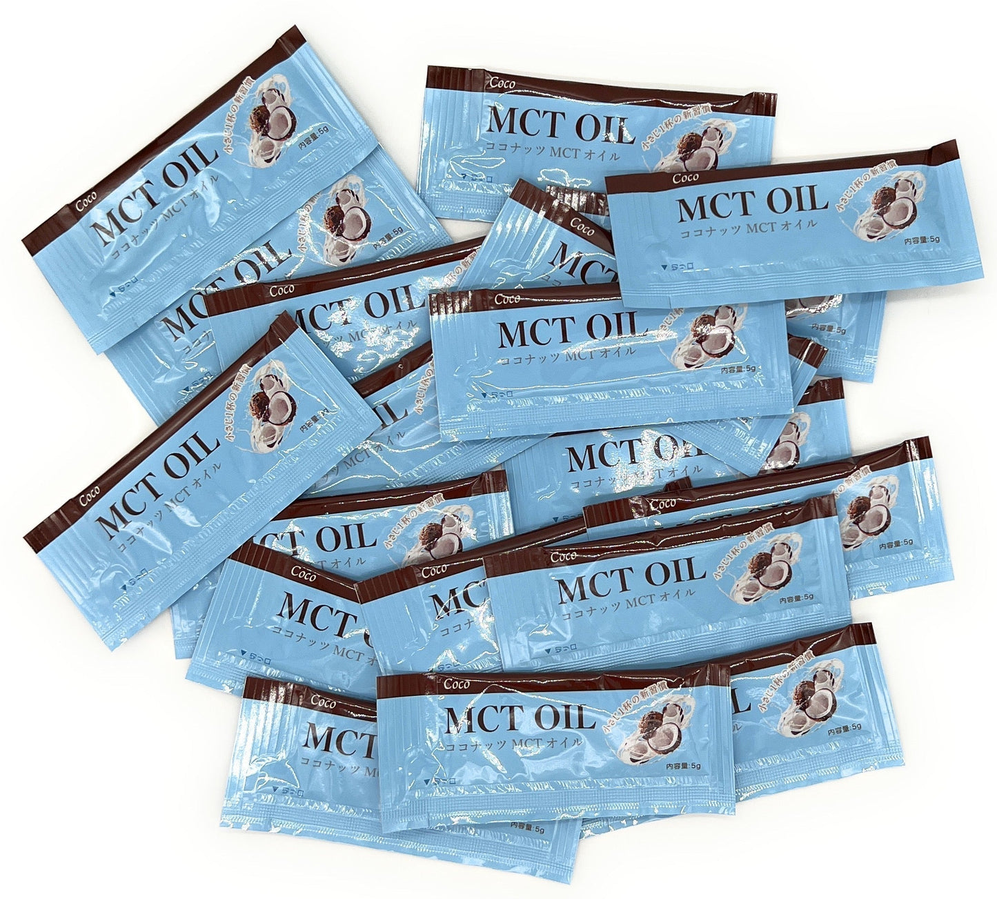 MCTオイル 5g x 18包 （100％ココナッツ由来）