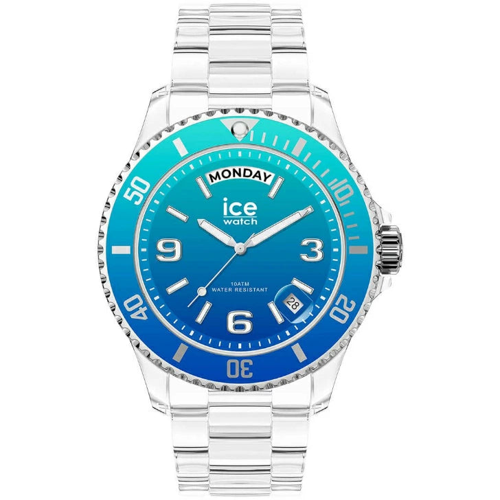 ice-watch アイスウォッチ ICE clear sunset - ターコイズ - ミディアム 021435