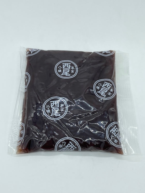 【3人シェア買いでお得】「生八ツ橋切れ端 (抹茶味) 500g」 と 「八ツ橋やさんのあんこ250g」のセット　八つ橋