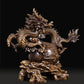 【人気商品】風水 特大 龍 ドラゴン 置物 竜 玄関 龍の飾り 風水グッズ レジン 開運祈願 金運祈願アイテム 龍神 開運 金運 財産運 出世運 恋愛運 幸福 成功 プレゼント 贈り物 開運厄除 祈願成就 金運上昇 開運 運気上昇 インテリア 招財