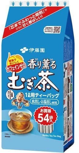 【送料無料】伊藤園 香り薫る むぎ茶 ティーバッグ 54袋入×6袋