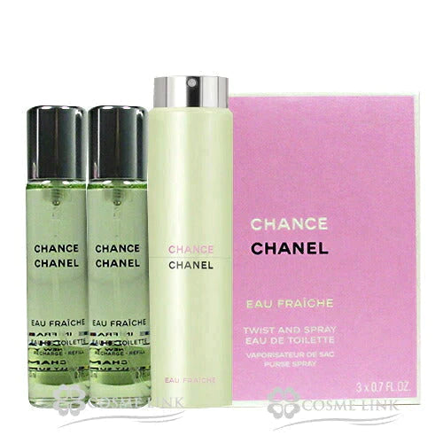 シャネル チャンス オーフレッシュ オードトワレ EDT ツイスト ＆ スプレー 3x20ml 香水  【SG】