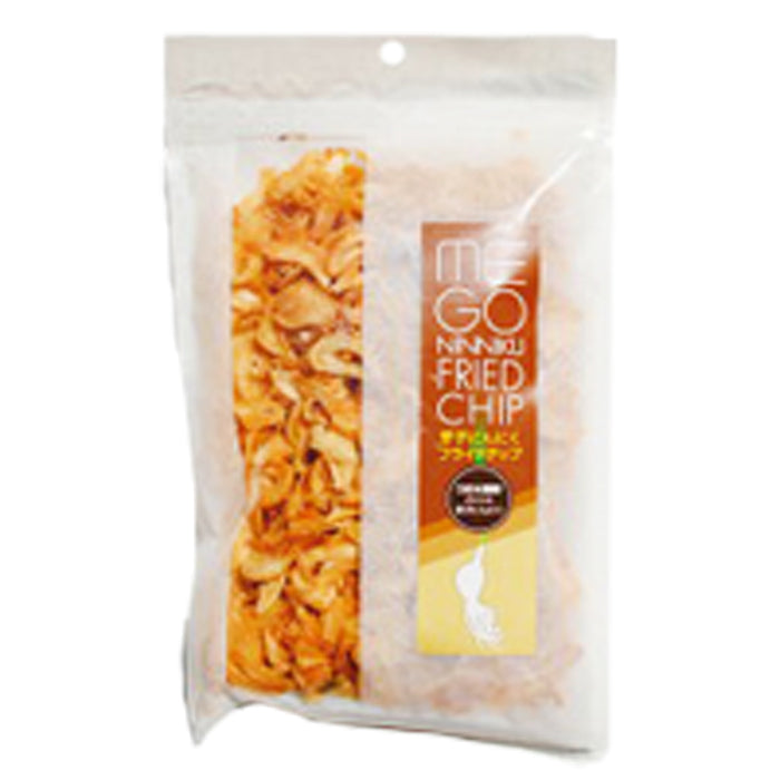 【3人シェア買いでお得】芽子にんにくフライドチップ 120g * (メール便)