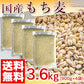 国産 もち麦 3.6kg (純国内産10割)