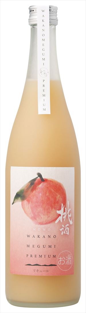 和歌のめぐみプレミアム桃酒 720ml