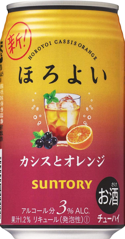 ほろよい サントリー チューハイ カシスとオレンジ 24本 350ml
