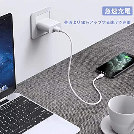 ライトニングケーブル1.8m×2本セット Lightningケーブル