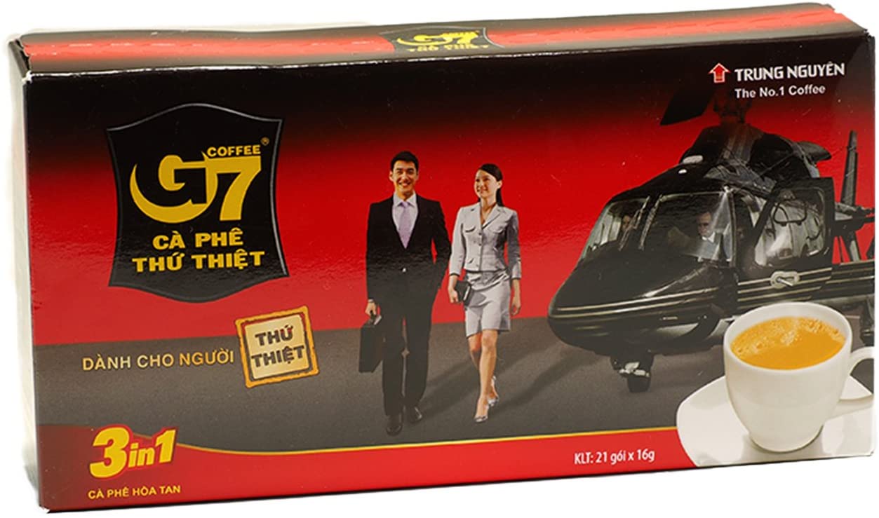 TRUNG NGUYEN チュングエン G7インスタントコーヒー(Coffeemix3in1) 16g×21袋入り ベトナムコーヒー [並行輸入品]