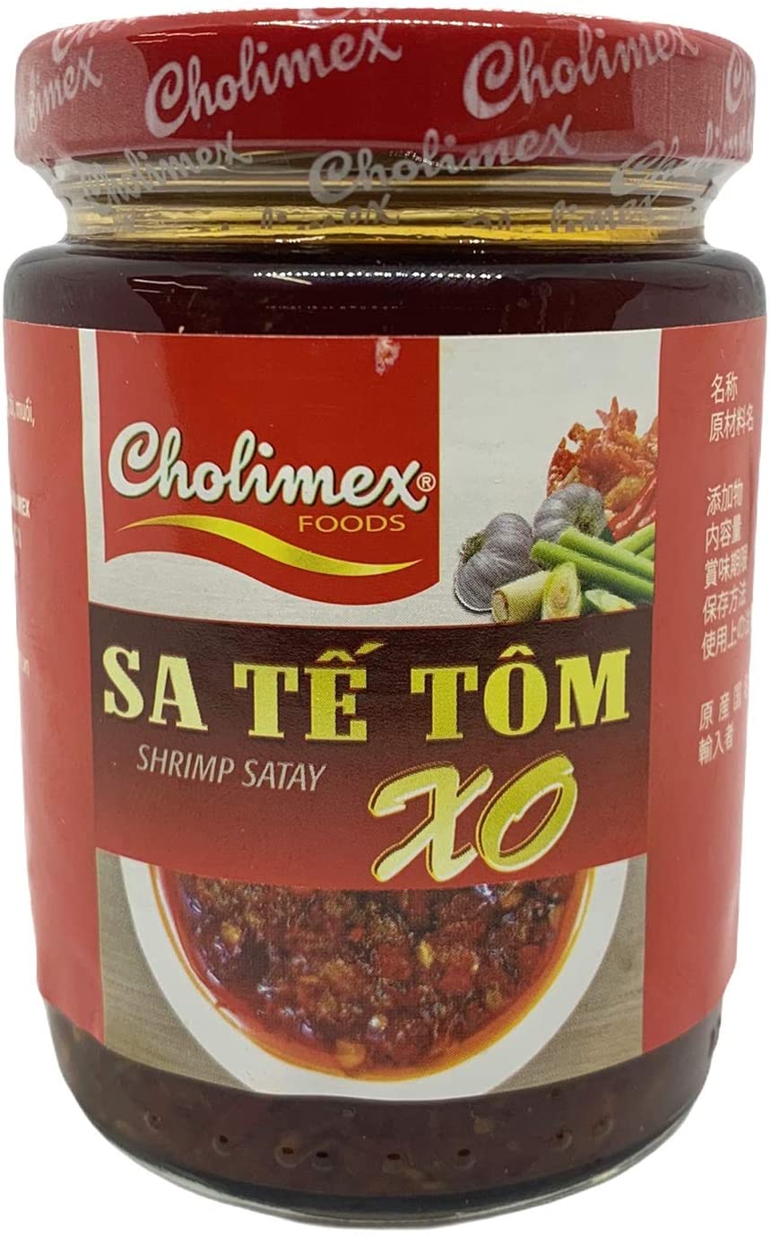チョリメックス ベトナムラー油エビサテ 170g 4瓶 SATE TOM XO Cholimex 170g 4 hu
