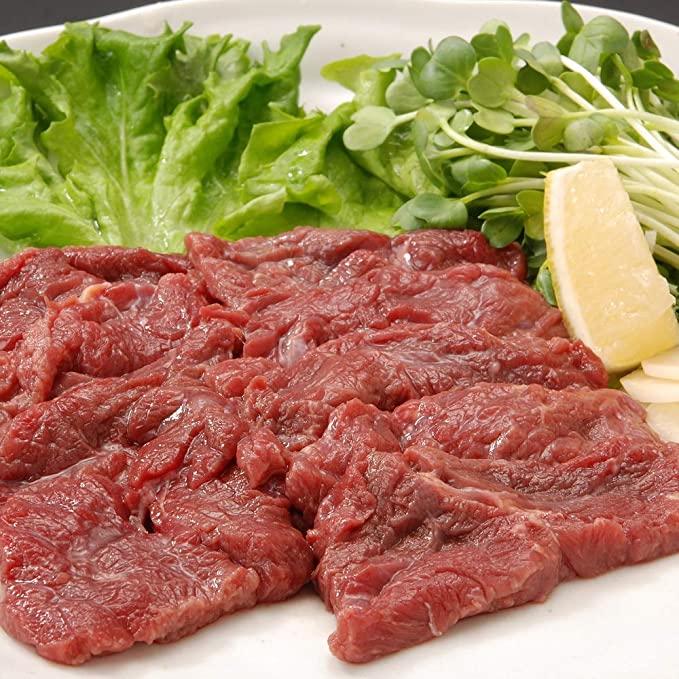 馬刺し 1本 (約180g~220g・約5人前) 刺身で食せる 新鮮馬刺し （小分け） 使いたい分だけ解凍