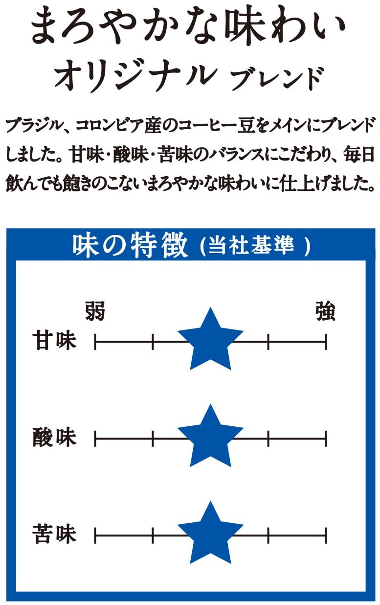 ドトール ドリップコーヒー オリジナルブレンド 100杯分