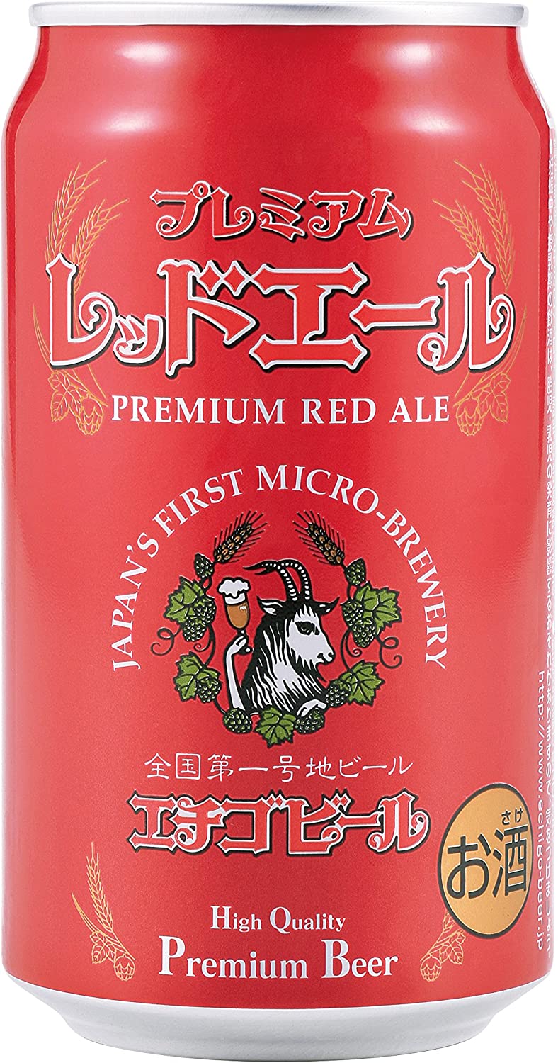 【送料無料】エチゴビール プレミアム レッドエール 350ml×1ケース/24本【本州(一部地域を除く)は送料無料】