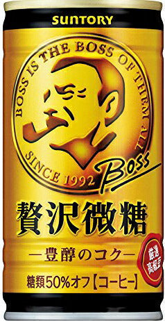 ＢＯＳＳ 贅沢微糖185ｇ 30本入り