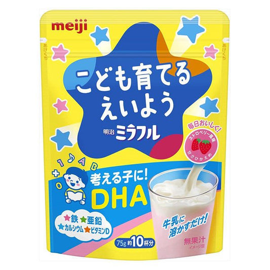 明治ミラフル 粉末飲料 ストロベリー風味 1袋