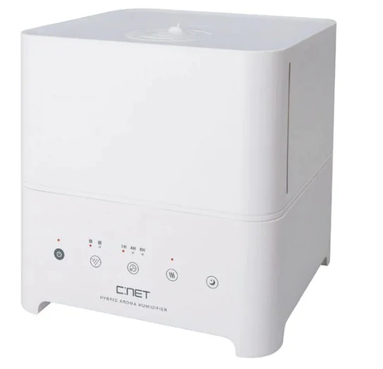 加湿器 ハイブリッド式 シィー・ネット C:NET CKH401WH （木造6畳まで/プレハブ洋室10畳まで ホワイト)