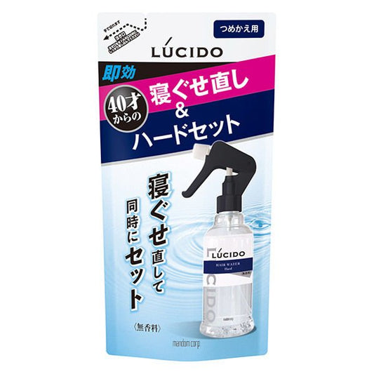 【おまけ付き！】LUCIDO（ルシード）寝ぐせ直し&スタイリングウォーター ハード 男性用 詰め替え用 230ml