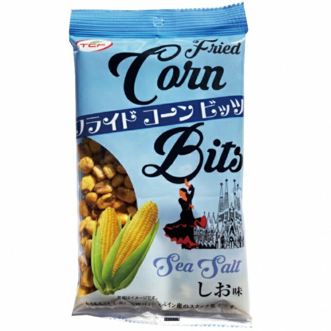 【送料無料】天長食品 フライドコーンビッツ しお味 90gx25個/1ケース