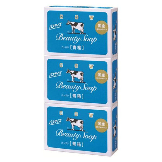 カウブランド 青箱 バスサイズ 130g 3個 牛乳石鹸共進社
