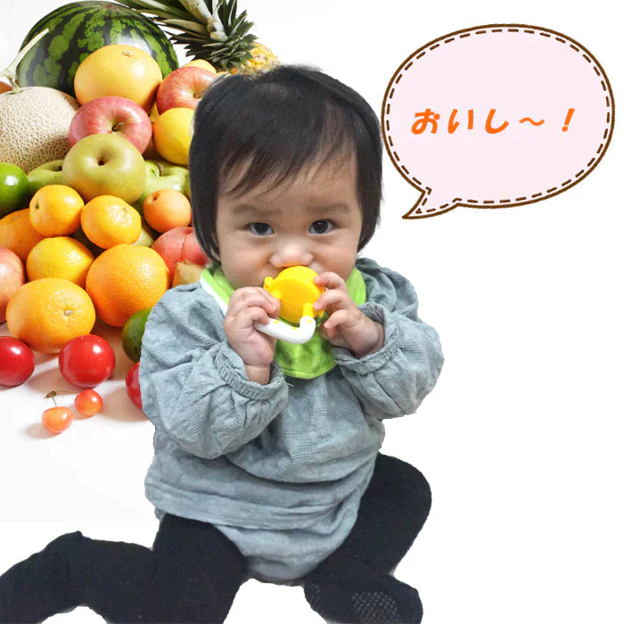 【M クマ.ベビーピンク】ベビー おしゃぶり フードフィーダー 離乳食フィーダー 離乳食 フルーツ  食育 歯固め 赤ちゃん Baby 男の子 女の子 出産祝い ギフト プレゼント  アクセサリー 可愛い カラフル